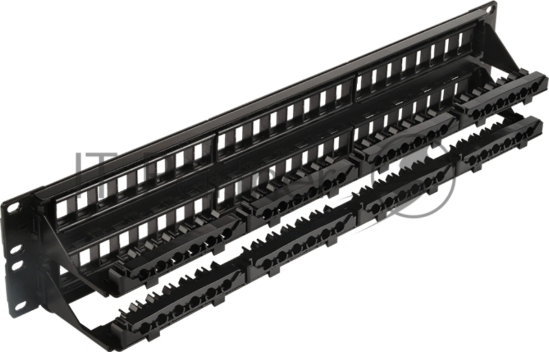 Патч-панель наборная Lanmaster LAN-PPN48OK-UTP 19" 2U 48x UTP