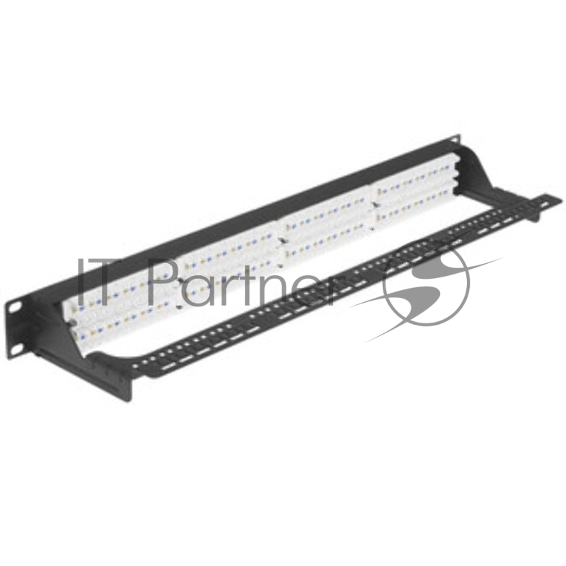 Патч-панель Lanmaster LAN-PPC48S5E 19" 1U 48xRJ45 кат.5E STP