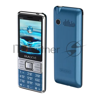 Мобильный телефон Maxvi X900 4G маренго