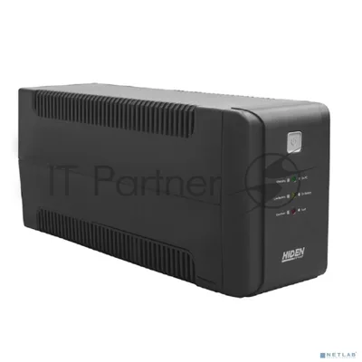 Источник бесперебойного питания HIDEN EXPERT ULI600E / 600 ВА / 360 Вт / 4 x IEC 320 C13