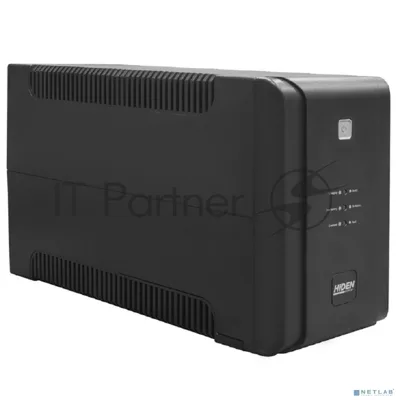 Источник бесперебойного питания HIDEN EXPERT ULS1000E 1000 ВА / 600 Вт / 4 x CEE 7 (евророзетка) / 2 x IEC 320 C13