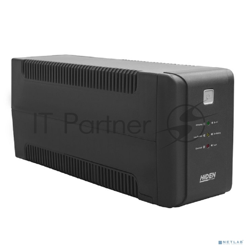 Источник бесперебойного питания HIDEN EXPERT ULS600E / 600 ВА / 360 Вт / 2 x CEE 7 (евророзетка)