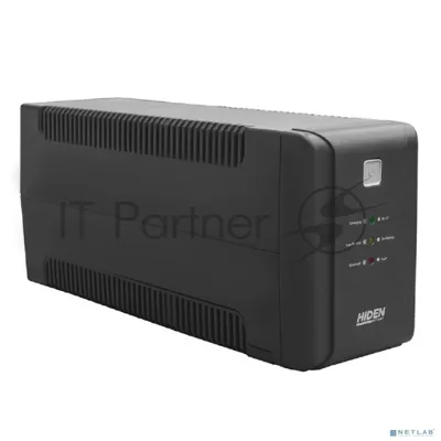 Источник бесперебойного питания HIDEN EXPERT ULS600E / 600 ВА / 360 Вт / 2 x CEE 7 (евророзетка)