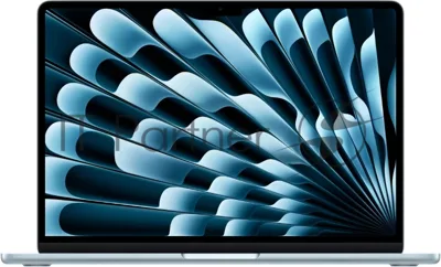 Ноутбук Apple MacBook Air A3240/13.6"/Apple M4 10 core/16Gb/512Gb SSD/Apple 10 core GPU/macOS/голубой/1.24kg