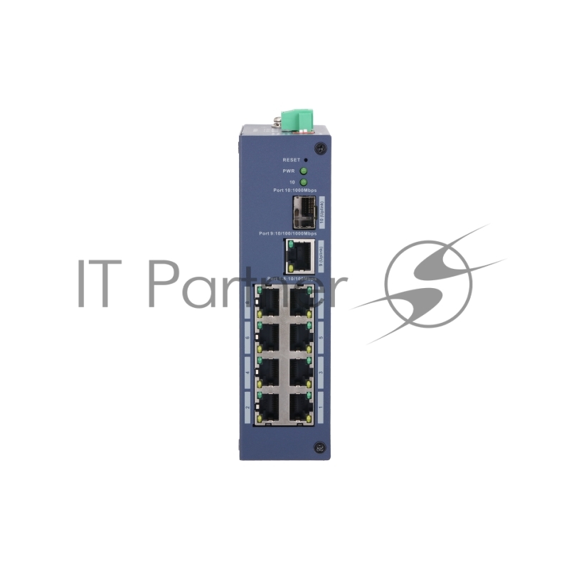 Коммутатор Dahua DH-CHS4110-8ET, 1×Комбо (1000BASE-T/SFP), управляемый