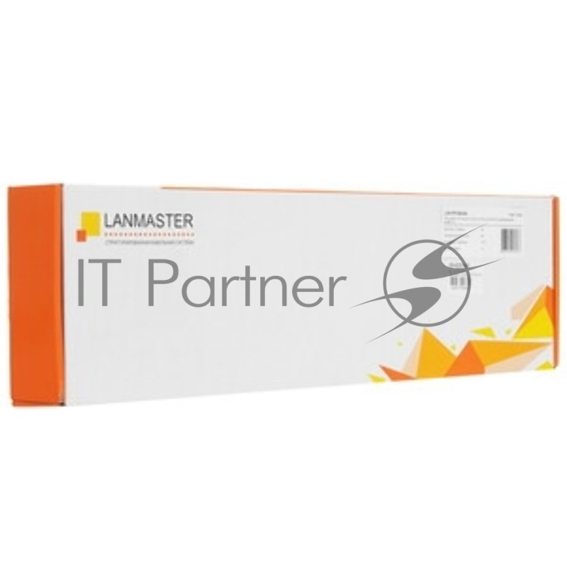 Патч-панель Lanmaster LAN-PPC48U6A 19" 1U 48xRJ45 кат.6A UTP