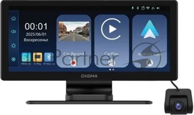 Автомобильный монитор Digma Smart Play 1200 Dual 8.9" 600x1024