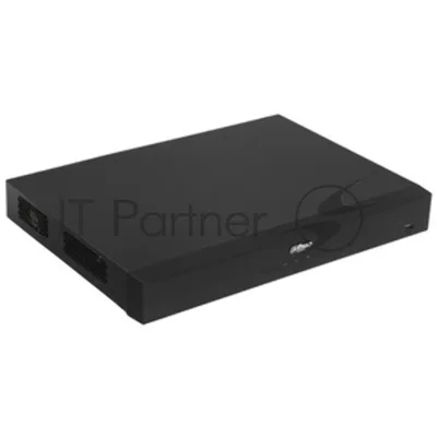 Dahua DHI-NVR5232-EI2 32-канальный IP-видеорегистратор 4K, H.265+ и ИИ 448 Мбит/с; 2 SATA III до 20Тбайт; 1 HDMI (8K), 1 VGA; 1 RJ45 1000 Мбит/с; тревожные вх./вых.: 4/2