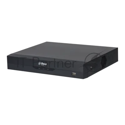Видеорегистратор 8-канальный Dahua DH-XVR5108HS-I3/T HDCVI с FR HDCVI, AHD, TVI, IP, CVBS; 1 SATA III до 16Тбайт; видеоаналитика 1 HDMI, 1 VGA; сеть: 1 RJ45 100 Мбит/с; аудиовх/вых: 1/1