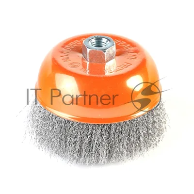 Щетка чашеобразная Patriot 813010004 d=125мм d(посад.)=14мм (угловые шлифмашины) (упак.:1шт)
