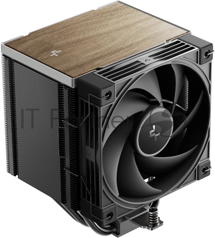 Кулер для процессора DEEPCOOL AK500 G2 LGA1851/1700/1200/115X/AM5/AM4 (9шт/кор, TDP 240W, PWM, Fan 120мм, 5 тепл. трубок, Copper Base, Wood-grain top cover, черный) RET (R-AK500G2-BKNNMN-GJD)