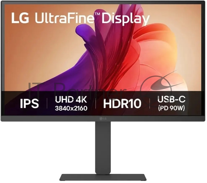 Монитор 27" LG UltraFine 27U730A-B IPS 3840x2160, 60 Гц, 5 мс, 16:9, 300 кд/м², 2xHDMI 2.0, DP 1.4, USB-C, 3.5 Jack, USB Hub (2x USB), динамики (2x5 Вт), HDR10, черный