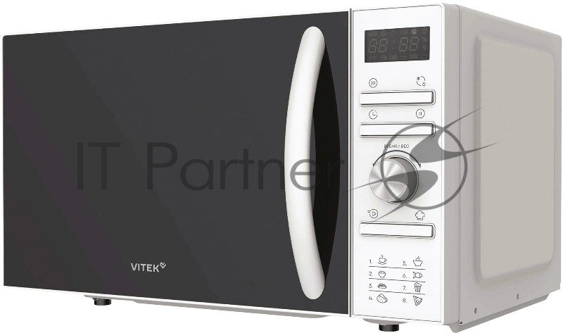 Микроволновая печь Vitek VT-MW0320 белый, 20 л, 700 Вт, переключатели - кнопки, поворотный механизм