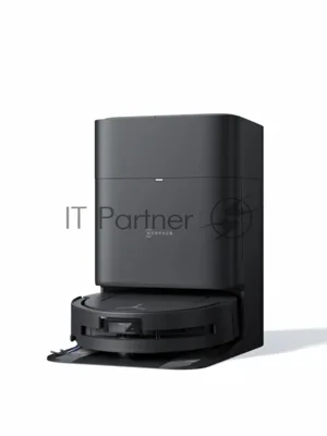 Робот-пылесос Ecovacs Deebot T80 черный, 6400 мА*ч Li‑Ion, уборка сухая/влажная, пылесборник контейнер 0.22 л