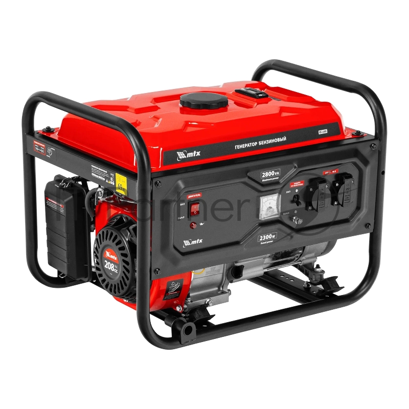 Генератор бензиновый MTX RS-3500, 2,8 кВт, 230В, ручной стартер
