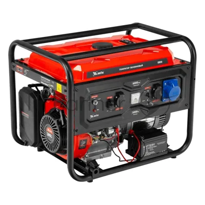 Генератор бензиновый MTX RS-7000E, 6 кВт, 230В, электростартер
