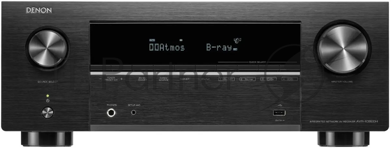 Ресивер AV Denon AVCX3800HBKE2 9.2 черный