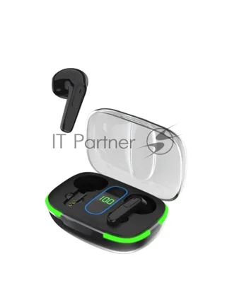 Беспроводные наушники Maxvi MHF-113BT черные TWS\LCD\Sensor\200мАч\5.3\кабель Type-C