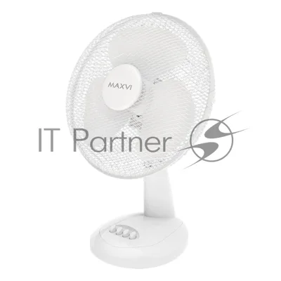Вентилятор Maxvi FD1240 белый, напольный, 45 Вт, 3 скорости, 40 см