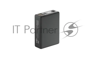 Портативный аккумулятор OLMIO QX-10, 10000mAh, 22.5W, QuickCharge3.0/PowerDelivery, LCD, графитовый