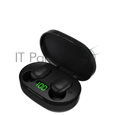 Наушники TWS Maxvi MHF-101BT UP черный, вкладыши, Bluetooth, сенсорное управление, до 4 ч
