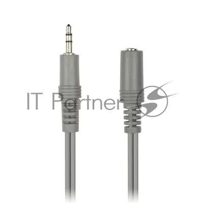 Кабель-удлинитель Smartbuy 3.5 Jack (M) - 3.5 Jack (F), стерео, аудио, 1,8 м, пакете (KA-321-350)