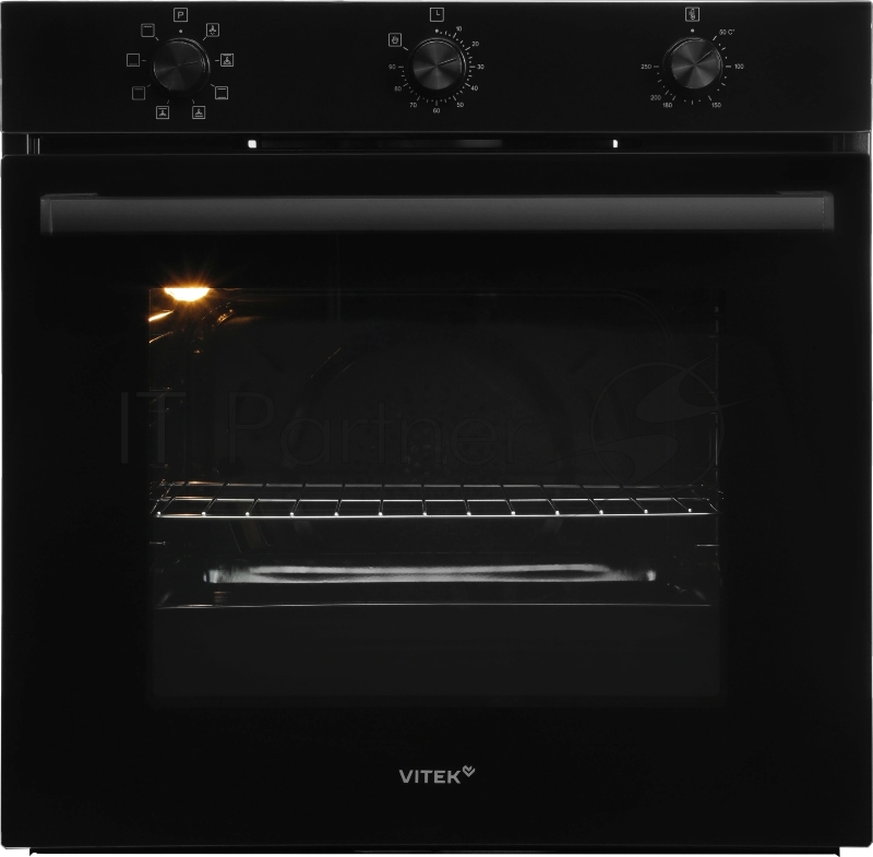 Духовой шкаф Электрический Vitek VEO 6380 BG стекло черное