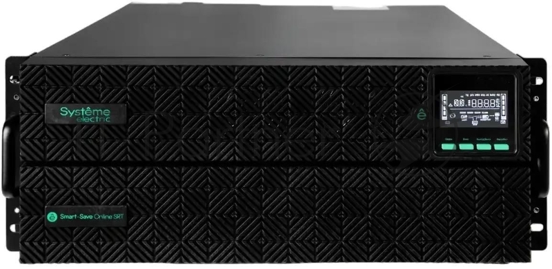 Источник бесперебойного питания Systeme Electric Smart-Save Online SRT SRTSE5KRTXLIG2 / 5000 ВА / 5000 Вт / 5 x IEC 320 C13, 3 x IEC 320 С19