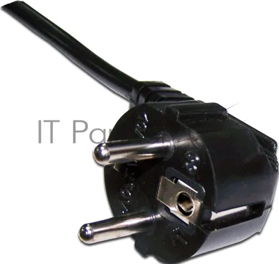 Шнур питания Lanmaster LAN-PP13/SHA-10-BK C13-Schuko проводник.:3x0.75мм2 10м 220В 10А черный