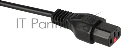 Шнур питания Lanmaster LAN-PP13L/SH-1.5-BK C13-Schuko проводник.:3x0.75мм2 1.5м 220В 10А черный