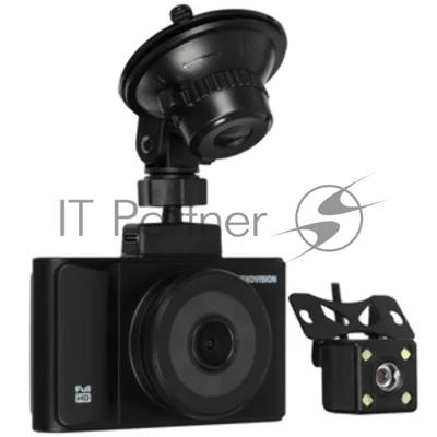 Видеорегистратор TrendVision VICTORY DUAL черный 2Mpix 1080x1920 1080p 170гр. GPS GP6248