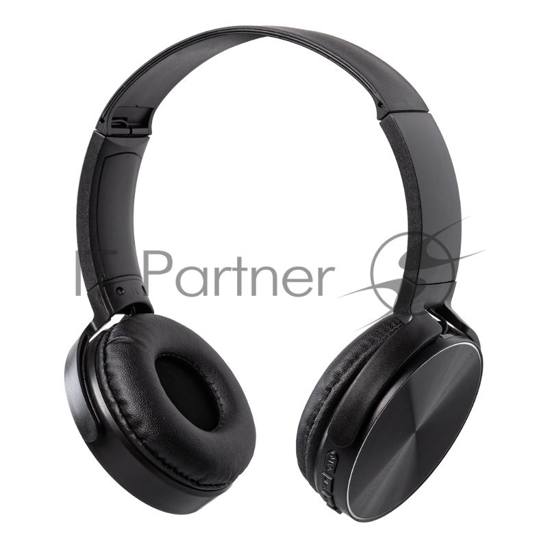Беспроводные/проводные наушники Smartbuy One SBH921 черный, полноразмерные, Bluetooth + Jack 3.5 мм, складная конструкция, до 8 ч