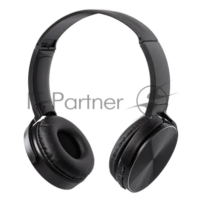 Беспроводные/проводные наушники Smartbuy One SBH921 черный, полноразмерные, Bluetooth + Jack 3.5 мм, складная конструкция, до 8 ч
