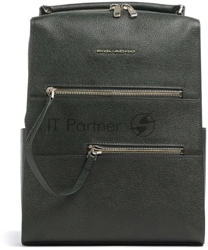 Рюкзак женский Piquadro Patricia CA6771W140/VE зеленый кожа