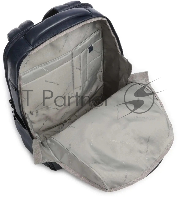 Рюкзак Piquadro Russel CA6766W137/BLU синий кожа