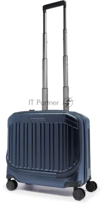 Чемодан Piquadro PQ LIGHT BV6552PQL/BLUO 40x41x23см поликарбонат синий матовый
