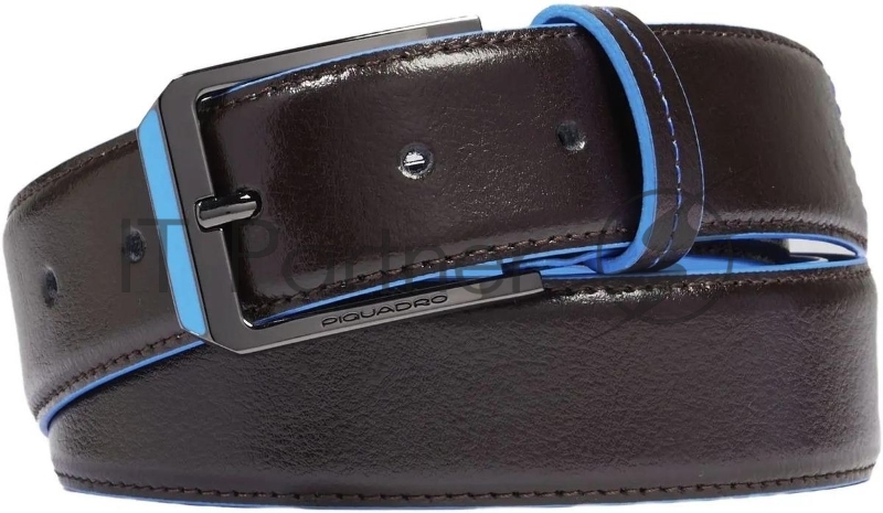 Ремень мужской Piquadro Blue Square CU6743B2/MO 125х3.5 см коричневый натур.кожа