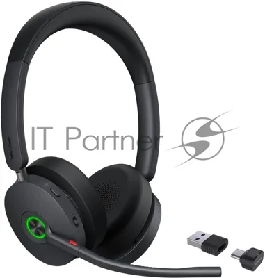 Гарнитура Yealink BH74 UC чёрный, беспроводная, Bluetooth, до 64 ч