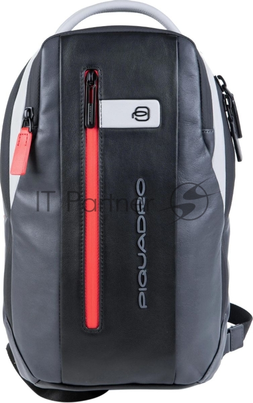 Рюкзак Piquadro Urban CA6801UB00/GRN серый/черный кожа