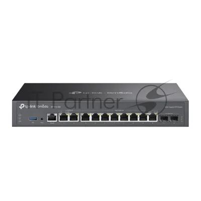 Маршрутизатор TP-Link ER7412-M2, 2×2.5 Гбит/с + 10×1 Гбит/с Uplink, управляемый