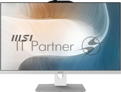 Моноблок MSI Modern AM272P 1M-675XRU 27"(1920x1082 IPS)/Intel Core 5 120U(1.4Ghz)/16Gb/512PCISSDGb/noDVD/Int:Intel® Graphics/Cam/BT/WiFi/-/war 2y/4.65kg/Black/noOS + Wireless KB+M (9S6-AF8232-1409)