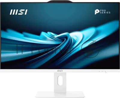 Моноблок MSI PRO AP272P 14M-617XRU 27"(1920x1080 IPS)/Intel Core i5 14400(2.5Ghz)/16Gb/512PCISSDGb/noDVD/Int:Intel UHD Graphics 730/Cam/BT/WiFi/-/war 1y/4.63kg/белый/noOS + Wireless KB+M (9S6-AF8322-1060)