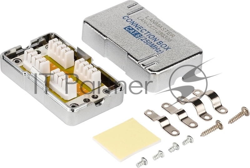 Соединитель LANMASTER LAN-CNB-STP6 белый