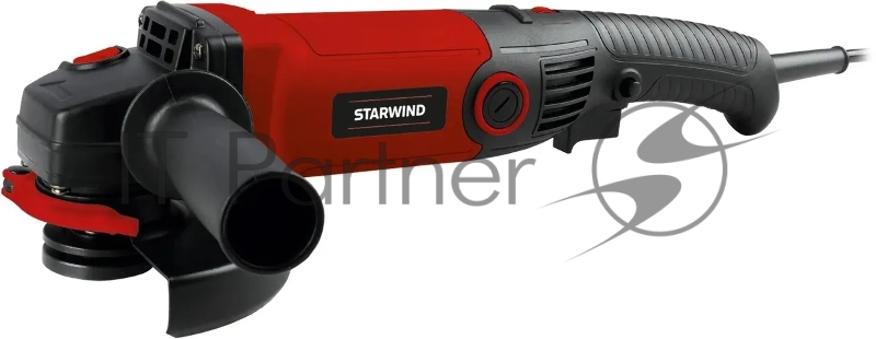 Угловая шлифовальная машина Starwind AG125LE-1500 1500Вт 11000об/мин рез.шпин.:M14 d=125мм