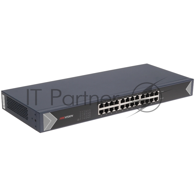 Коммутатор Hikvision DS-3E0524-E(C), 24×1 Гбит/с, неуправляемый