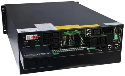 Источник бесперебойного питания SRTSE 2 поколения 6000 ВА/Вт, 4U,5 C13+3 C19,USB,RS-232,RS485,COM,сухие контакт,прлл резерв