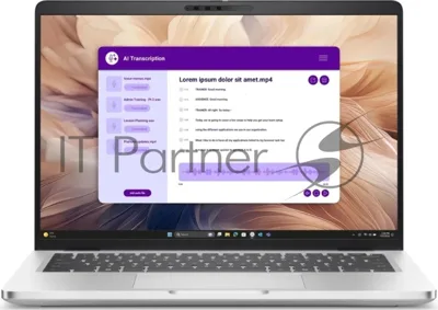 Ноутбук Dell Pro 14 Plus Core Ultra 5 235U 16Gb SSD512Gb Intel Graphics 14" WVA FHD+ (1920x1200) Linux grey WiFi BT Cam (PRO14PL-5653)