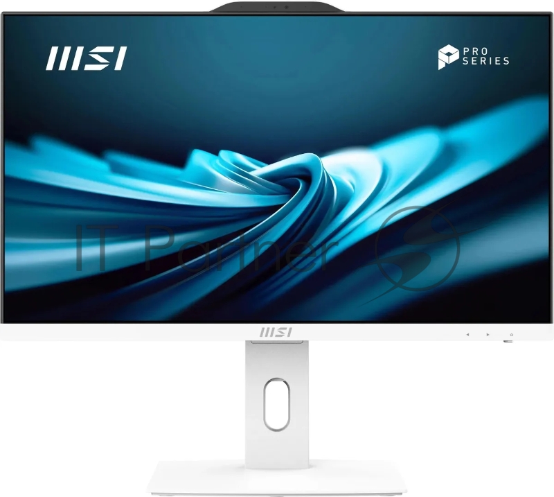Моноблок MSI Pro AP242P 14M-807XRU 23.8" Full HD i7 14700 (2.1) 32Gb SSD 512Gb UHDG 770 без ОС GbitEth WiFi BT 120W клавиатура мышь Cam белый 1920x1080 (9S6-AE0622-1057)