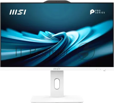 Моноблок MSI Pro AP242P 14M-807XRU 23.8" Full HD i7 14700 (2.1) 32Gb SSD 512Gb UHDG 770 без ОС GbitEth WiFi BT 120W клавиатура мышь Cam белый 1920x1080 (9S6-AE0622-1057)