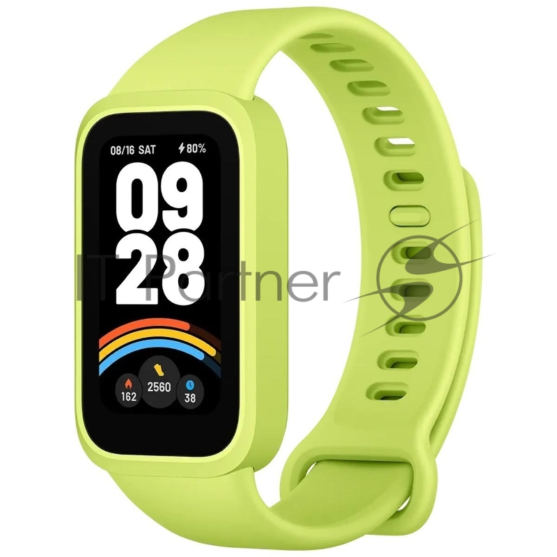 Фитнес-браслет Xiaomi Smart Band 9 Active M2435B1, 1.47" TFT, Bluetooth, WR50, зеленый